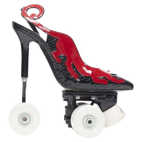 high heeled skates.